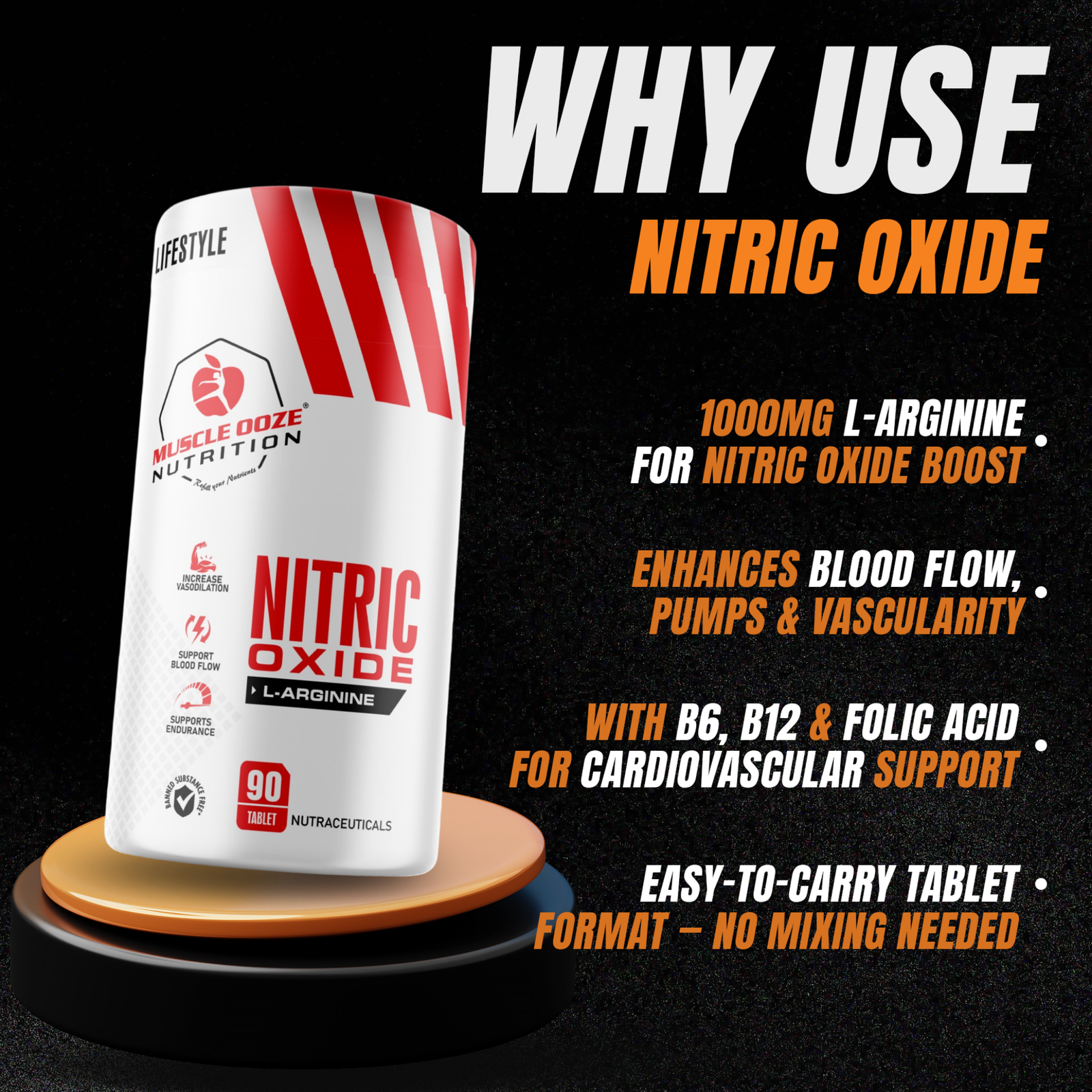 MuscleOoze® Nitric Oxide - Image 3
