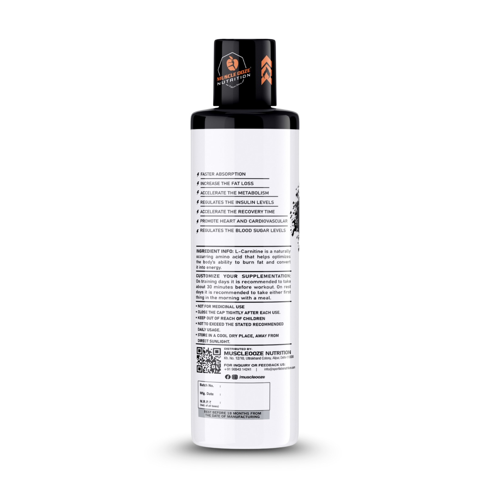 L-Carnitine Liquid 3500mg - Image 3