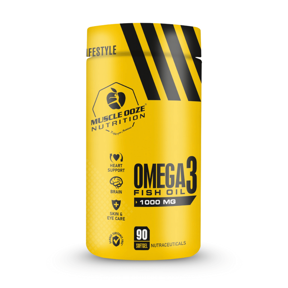 MuscleOoze® Omega 3 (90 Softgels)