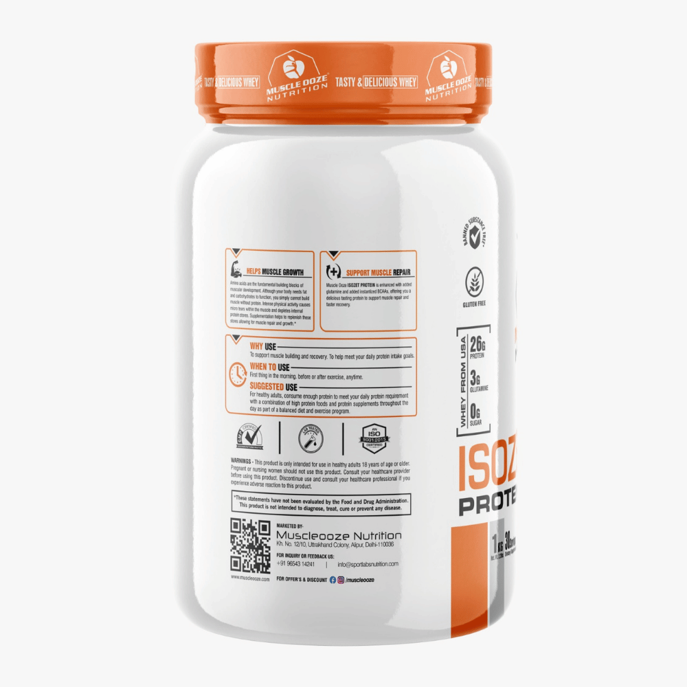 MuscleOoze Isozet Whey Protein Isolate - Image 4