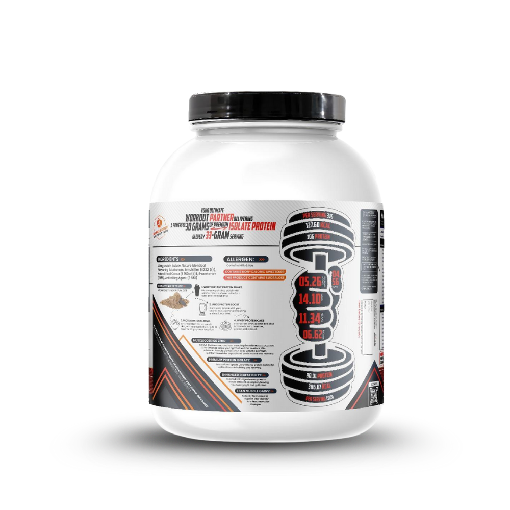 MuscleOoze® Whey Protein Isolate | 30g Protein - Image 2