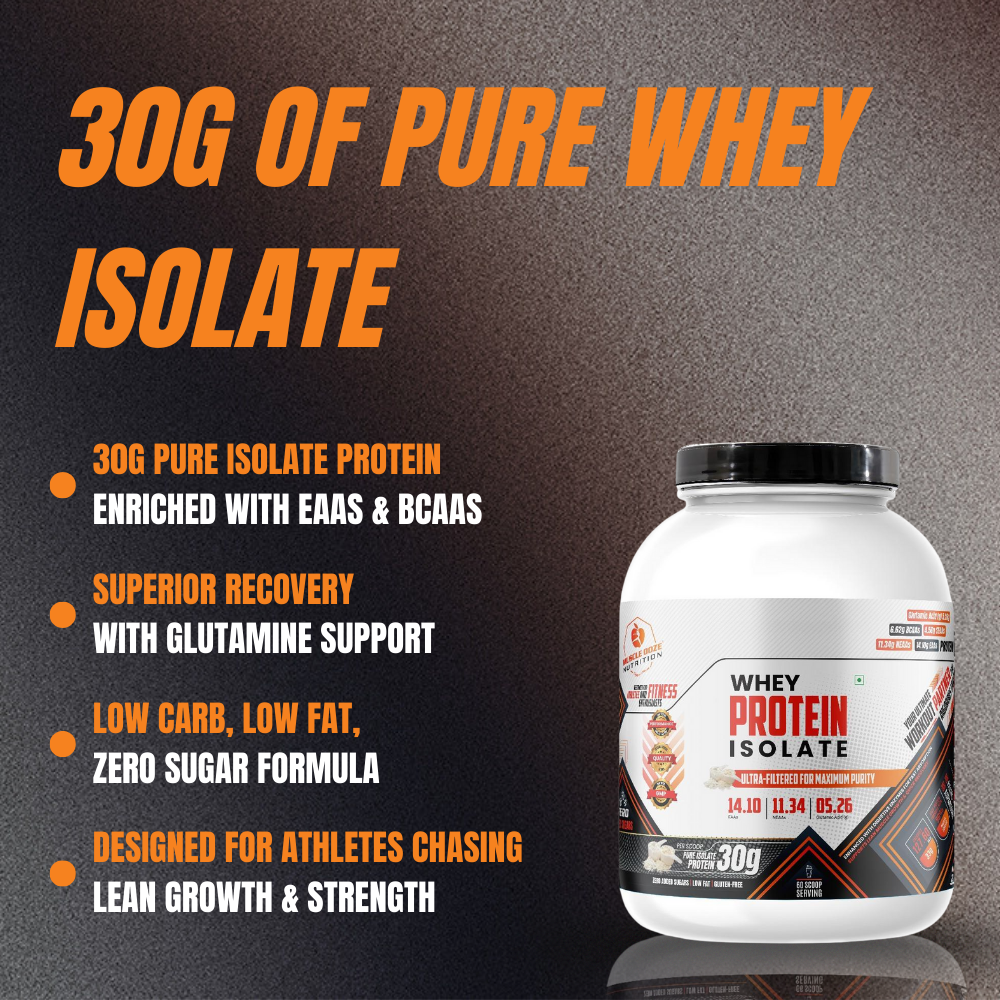 MuscleOoze® Whey Protein Isolate | 30g Protein - Image 4