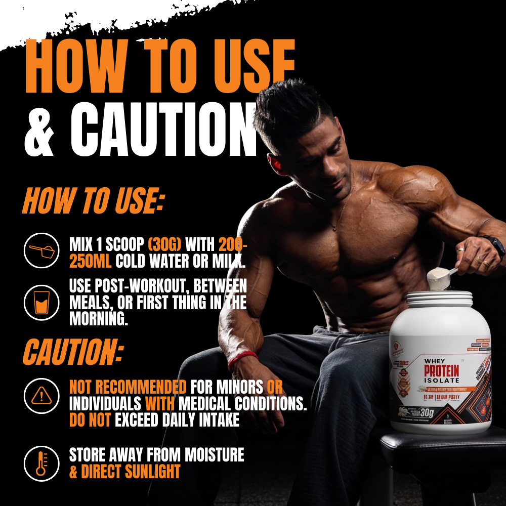 MuscleOoze® Whey Protein Isolate | 30g Protein - Image 5
