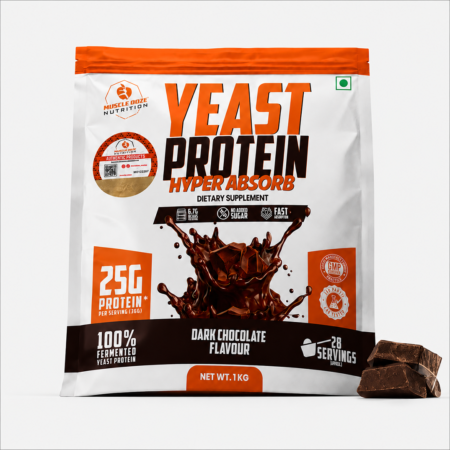 MuscleOoze® Fermented Yeast Protein Dark Chocolate