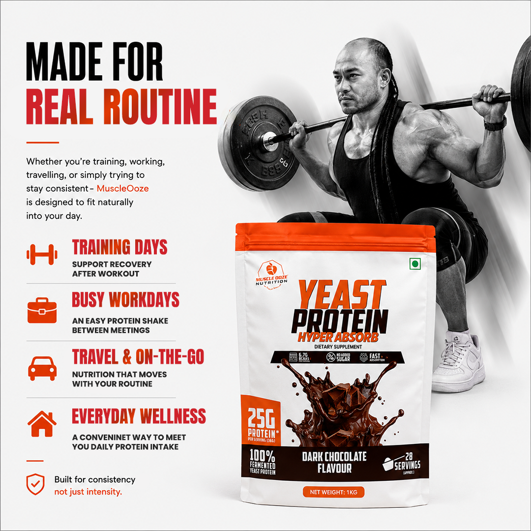 MuscleOoze® Fermented Yeast Protein Dark Chocolate - Image 7