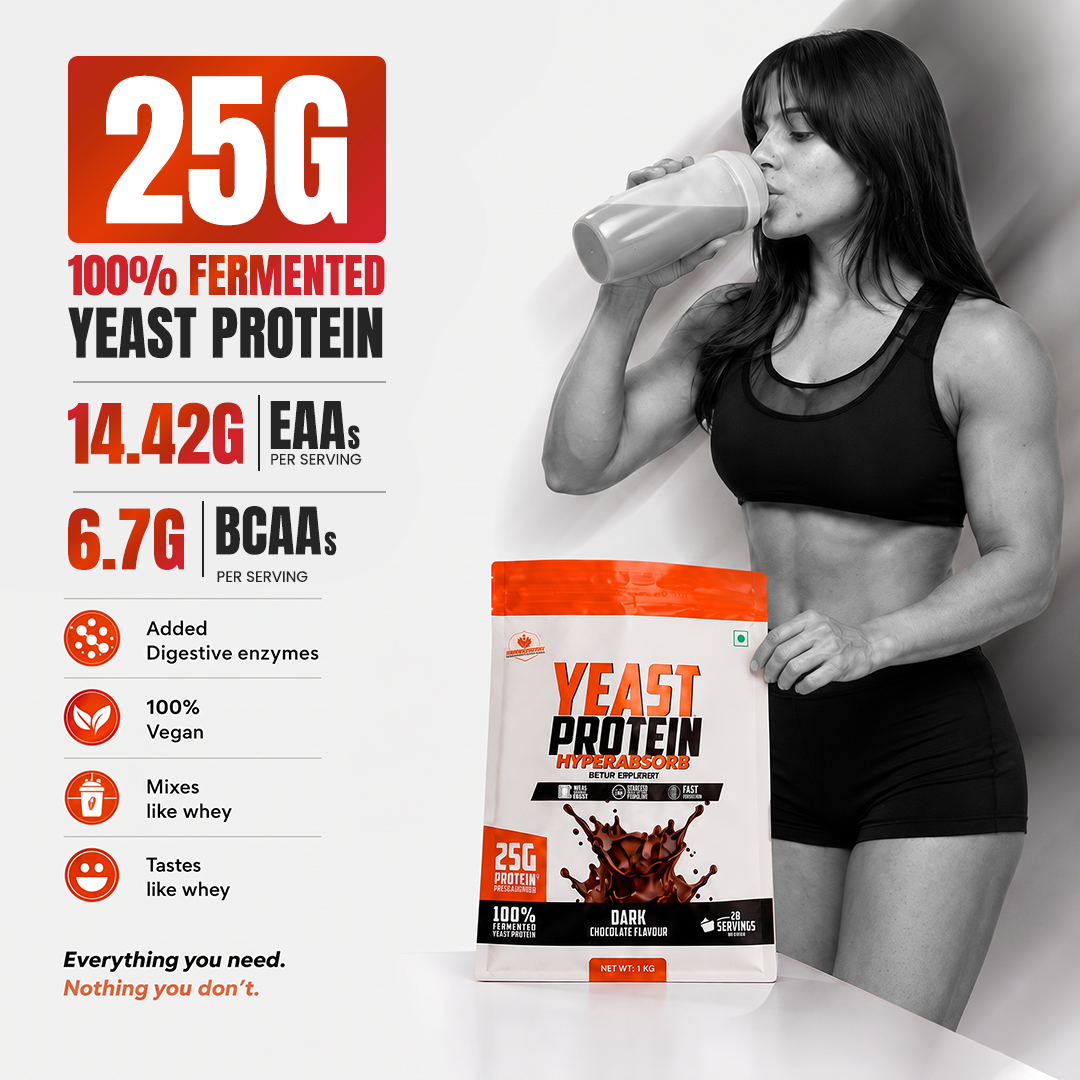 MuscleOoze® Fermented Yeast Protein Dark Chocolate - Image 2